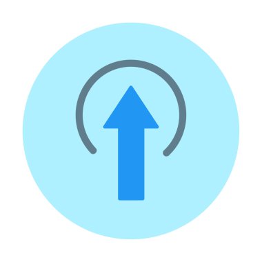 Simge işareti vektör çizim upload