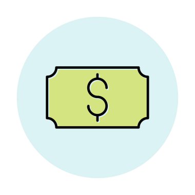 para simgesi, vektör illüstrasyonu basit tasarım