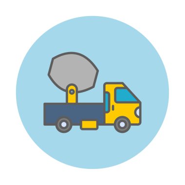 Somut Karıştırıcı Simgesi Tasarımı