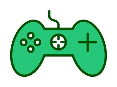 joystick modern simge vektör çizimi