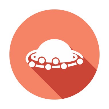 Güneş sistemi. Gezegenler Güneş 'in etrafında döner.