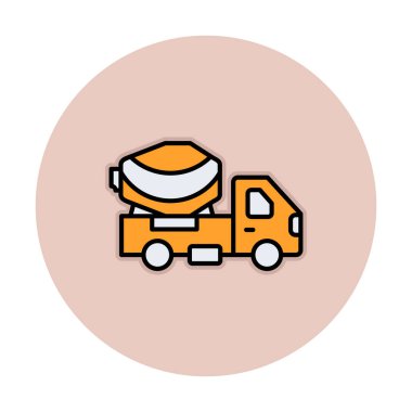 Somut Karıştırıcı Simgesi Tasarımı