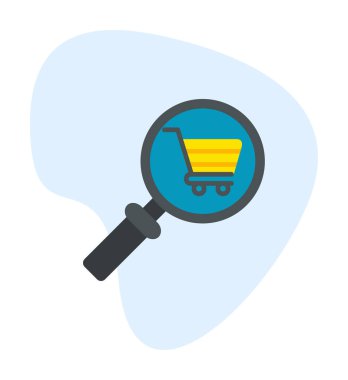 Büyütücü Cam Hat Simgesi