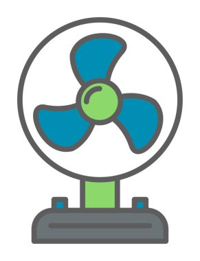 Fan vektör simgesinin gösterimi