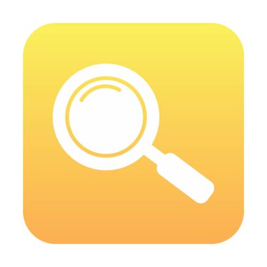 Büyütücü Cam Hat Simgesi