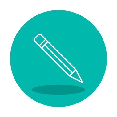 kalem simgesi vektör illüstrasyonu