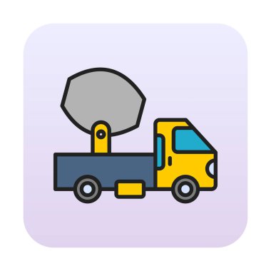 Somut Karıştırıcı Simgesi Tasarımı