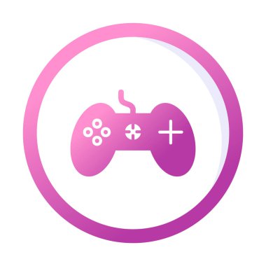 joystick modern simge vektör çizimi