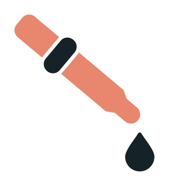 İlaç indirme çizgisi simgesi tasarım vektörü şablonu