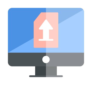 Simgeyi trendy düz tarzda yükle