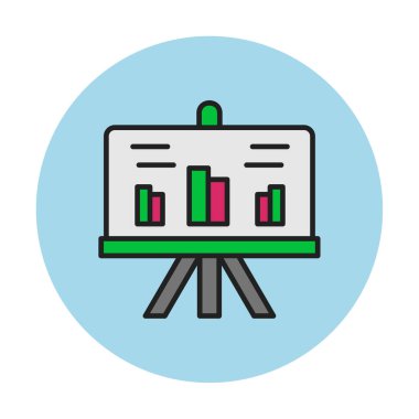 İnşaat planı simgesinin vektör illüstrasyonu               