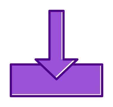  Simge indir, vektör illüstrasyonu basit tasarım