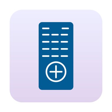 Uzaktan Denetim simgesi, vektör illüstrasyonu 