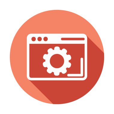 Tarayıcı Simge vektör çizimi ayarlanıyor