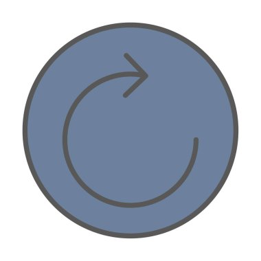 Web simgesi vektör illüstrasyonunu tazele                      