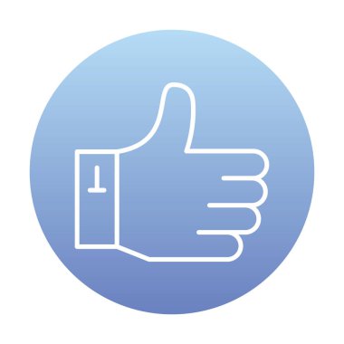 Gibi. Web simgesi basit illüstrasyon 