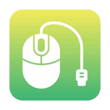 Fare simgesi, web basit illüstrasyonu