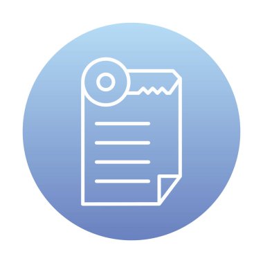 Notes web icon, vector illustration