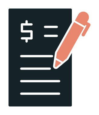 İçerik Oluşturucu ikon vektör çizimi