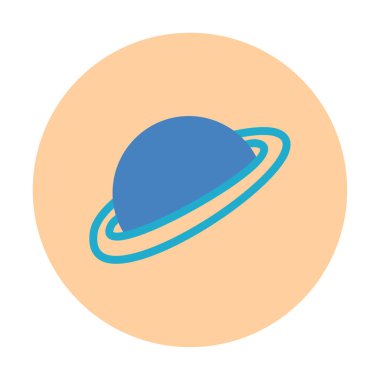 Gezegenler simgesi, vektör illüstrasyonu