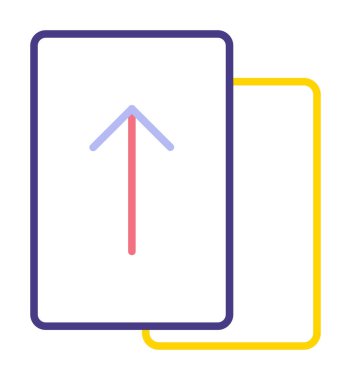 dosya simgesi, vektör illüstrasyonu basit tasarım