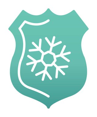 Frost simge vektör çizim