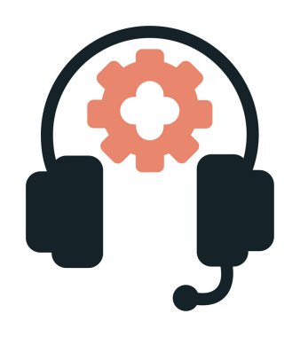 ikon vektör illüstrasyonunu destekle