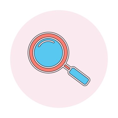 Büyütücü Cam Hat Simgesi