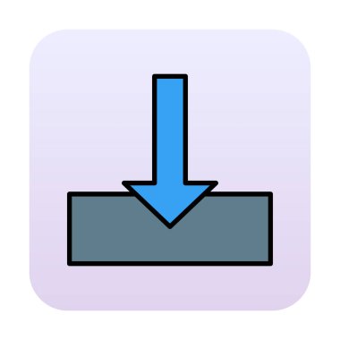  Simge indir, vektör illüstrasyonu basit tasarım