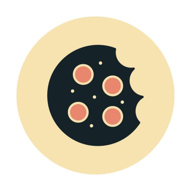 tatlı kurabiye izole vektör illüstrasyonu