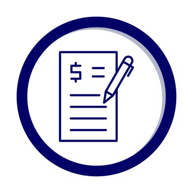 İçerik Oluşturucu ikon vektör çizimi