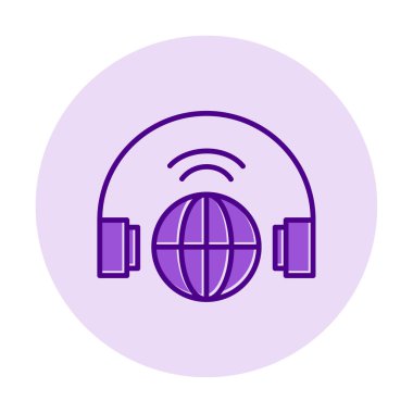 genel destek simgesi vektör illüstrasyonu