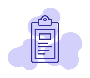 Pano simgesi, vektör illüstrasyonu basit tasarım