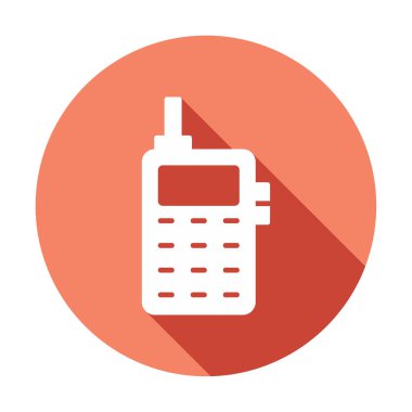 eski telefon simgesini, vektör çizim