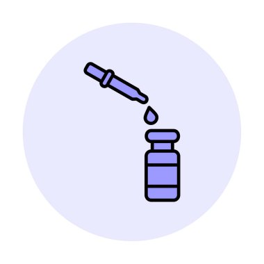 Bırakıcı simgesi vektör illüstrasyon grafik tasarımı