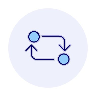 Web simgesi, vektör illüstrasyonunu değiştir