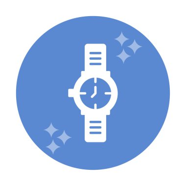 Kol saati. Web simgesi basit tasarım