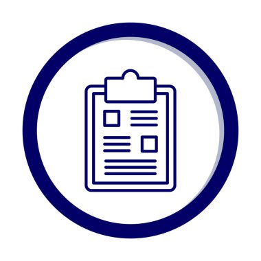 Pano simgesi, vektör illüstrasyonu basit tasarım