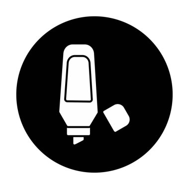 Vurgulama simgesi web basit illüstrasyon