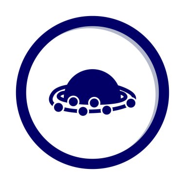 Güneş sistemi. Gezegenler Güneş 'in etrafında döner.