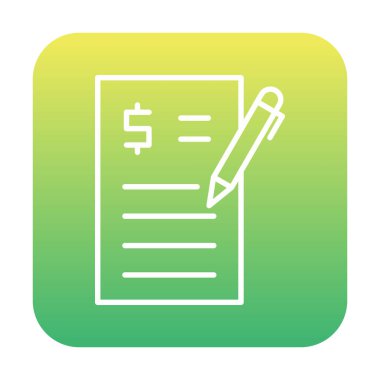 İçerik Oluşturucu ikon vektör çizimi