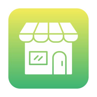 Dükkanı web simge vektör çizim
