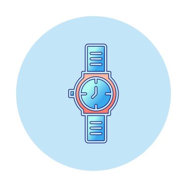 Kol saati. Web simgesi basit tasarım