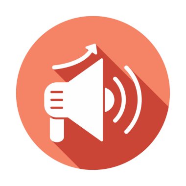 Basit Pazarlama Incerase simgesi, vektör illüstrasyonu