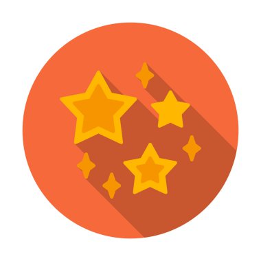 yıldızların vektör illüstrasyonu