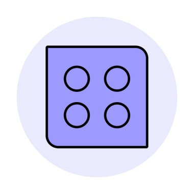 Menü web simgesi, vektör çizim