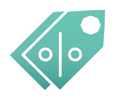 Etiket. Web simgesi basit illüstrasyon                