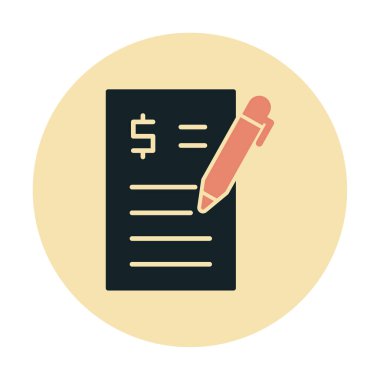 İçerik Oluşturucu ikon vektör çizimi