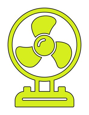 Fan vektör simgesinin gösterimi