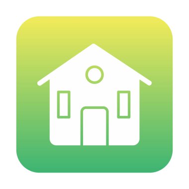 ev vektörü kabartma gradyanı simgesi